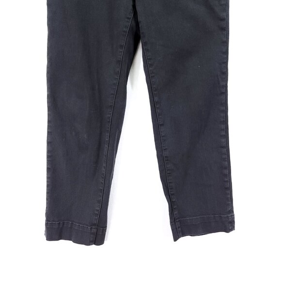 Everlane The Utility Straight Leg Pant Size 2 Faded Black High Rise Cropped - Picture 11 of 12